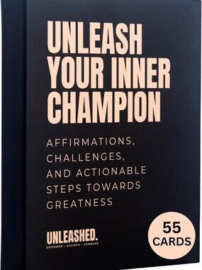 Empowering Daily Affirmation Cards - 55 Motivational Cards for Personal Growth